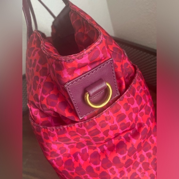 Marc Jacobs Preppy Pink Elizababy Nylon Tote Purse Diaper Bag - Picture 12 of 15